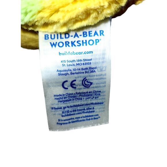 Build-A-Bear DR SEUSS Bear Plush Oh The Places You'll Go RAINBOW Toy - Picture 6 of 7